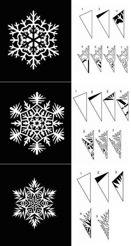 DIY: Beautiful Paper Flowers 💐 | Paper Snowflakes Patterns Ideas Snöflingor I Papper, Diy Paper Snowflakes Pattern, Printable Snowflake Template, Paper Snowflake Template, Diy Christmas Snowflakes, Paper Snowflake Patterns, Paper Snowflakes Diy, Winter Diy Crafts, Snowflake Template