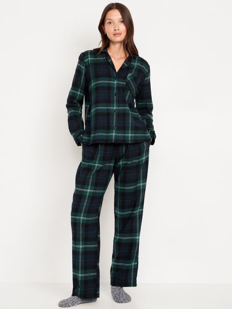 Flannel Pajama Set for Women | Old Navy Womens Flannel Pajamas, Cozy Pjs, Old Navy Pajamas, Trendy Family, Christmas Flannel, Flannel Pajama Sets, Winter Pajamas, Women's Pajamas, Family Christmas Pajamas