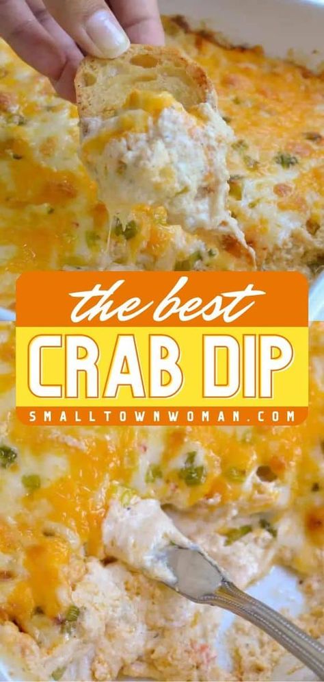 Cajun Crab Dip, Baked Crab Dip, Hot Crab Dip Recipe, Crab Casserole, Fancy Meals, Cajun Crab, Crab Dip Recipe, Baked Appetizers, Hot Crab Dip