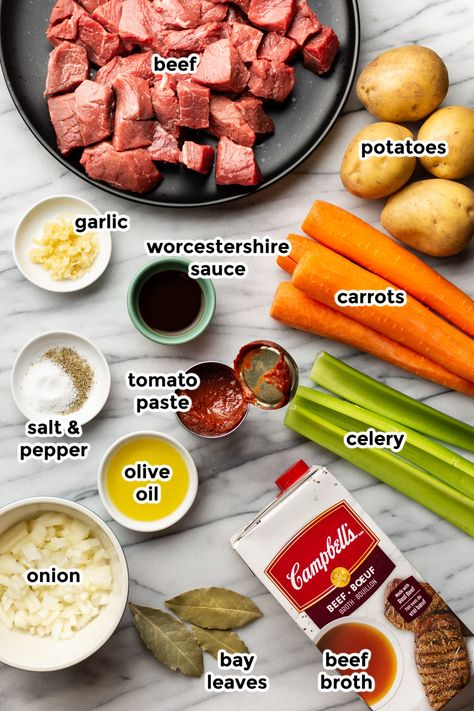 You just need a handful of pantry staples to make the easiest and best Crockpot beef stew recipe! Crockpot Beef Stew Recipe, Best Crockpot Beef Stew, Stew Recipes Crockpot, Crockpot Beef Stew, Easy Beef Stew Recipe, Crockpot Recipes Beef Stew, Best Crockpot, Easy Beef Stew, Stew Meat Recipes