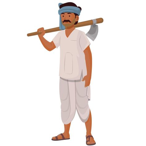 Indian Farmer, Indian agriculture, happy farmer day Farmer Man Cartoon, Farmer Equipment Animated Images, Farmer Cartoon Image, Indian Farmers Images, Indian Farmer Illustration, Farmer Animation, Indian Farmer Drawing, Farmer Pic, Farmers Drawing