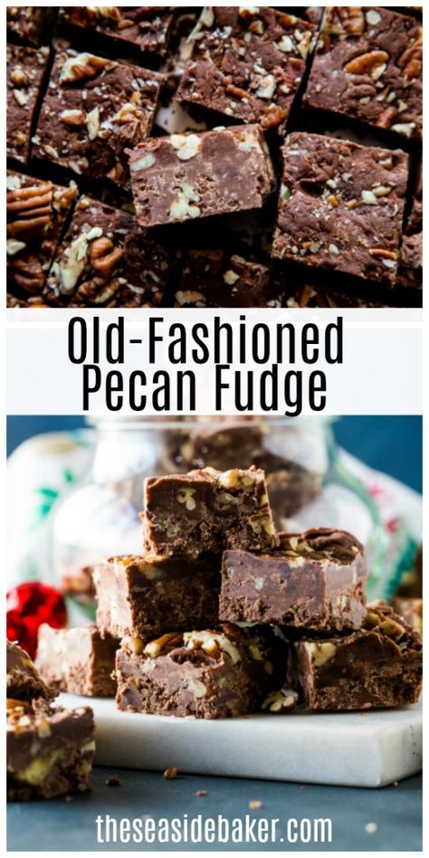 Chocolate Pecan Fudge Recipes, Fudge With Nuts Recipes, Chocolate Fudge With Nuts Recipes, Pecan Nuts Recipes, Pecan Fudge Recipes, Xmas Fudge, Fudge With Marshmallows, Fudge With Pecans, Anniversary Desserts