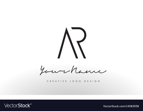 Ar Logo Design, Letters Logo Design, Ar Logo, Ci Design, Slim Logo, Letters Logo, Typographic Logo Design, Logo Branding Design, Inspiration Logo Design