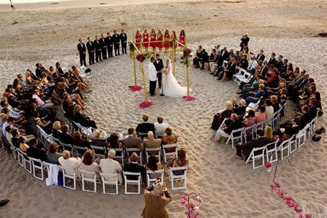 Photo of the Day | BridalGuide Surrounded By People, Ceremony Seating, Wedding Wishes, Romantic Weddings, Here Comes The Bride, Wedding Planners, Wedding Bells, Romantic Wedding, Future Wedding