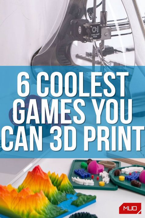 What Can I Make With A 3d Printer, 3d Printing Games, Fun 3d Printing Projects, 3d Print Board Game, 3d Printing Patterns Free, Free 3d Printing Files, Quick 3d Prints, 3d Printed Games, 3d Printed Toys Free Printable