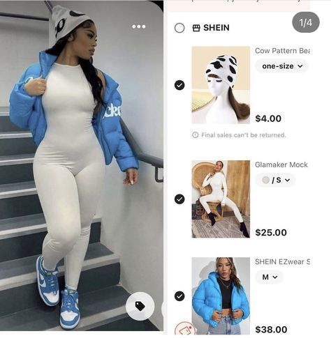 Affordable 
Cheap
Cute
Trendy
Black girl
Blue and white
Bodysuit Shein Fits, Fasion Outfits, Winter Fashion Outfits Casual, Stylish Summer Outfits, Effortlessly Chic Outfits, Shein Outfits, Cute Lazy Day Outfits, Cute Lazy Outfits, Swag Outfits For Girls