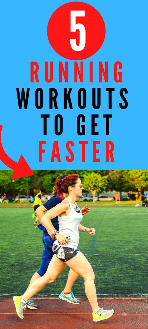 Speed Workouts Running, Running Workouts To Get Faster, Workouts To Get Faster, Sprinter Workout, Strength Exercises For Runners, Sprint Interval Training, Track Workout Training, Speed Workouts, Marathon Training Motivation