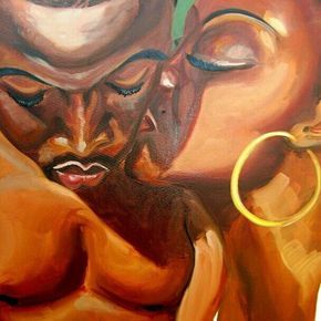 Image Couple, Natural Hair Art, Afrique Art, Black Art Painting, Black Artwork, Black Love Art, Black Art Pictures, Dope Art, Afro Art