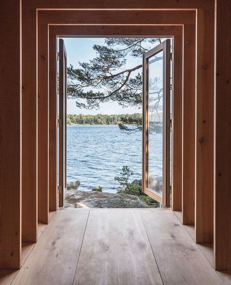 Dinesen on Instagram: “Kayak House - calling for vacation. ⁠ ⁠ Inside the 11-metre-long unique Kayak House, located in the Swedish archipelago south of Stockholm,…” Swedish Architecture, Nordic Architecture, In Praise Of Shadows, Floor Planner, Sweden House, Long House, Shadow Photos, Scandinavian Home, Archipelago