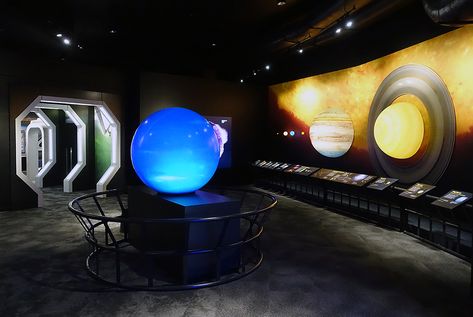 Space Exhibition Design, Astronomy Museum, Space Exhibition, Mars Colony, Museum Exhibit, Museum Interior, Museum Exhibition Design, Spaceship Interior, Astronomy Science