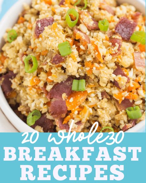 The Clean Eating Couple, Clean Eating Couple, Whole30 Breakfast Recipes, Breakfast Potato Casserole, Whole30 Breakfast, Easy Whole 30 Recipes, Healthy Brunch Recipes, Chicken Breakfast, Crockpot Pulled Pork