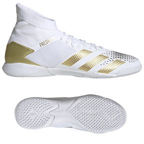 adidas Youth Predator Mutator 20.3 Indoor Soccer Shoes (White) @ SoccerEvolution Adidas Soccer Boots, Indoor Soccer Shoes, Soccer Store, Soccer Boots, Indoor Soccer, Youth Soccer, Adidas Soccer, Football Shoes, Trending Sneakers