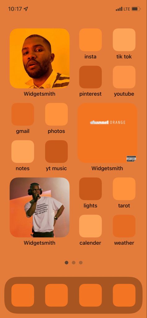 Ios 16 Frank Ocean, Frank Ocean Ios 16 Wallpaper, Orange Phone Layout Ideas, Orange Ios 16 Homescreen, Ios 16 Home Screen Ideas Orange, Chanel Orange Frank Ocean Wallpaper, Frank Ocean Homescreen Layout, Frank Ocean Ios 16, Orange Ios Layout