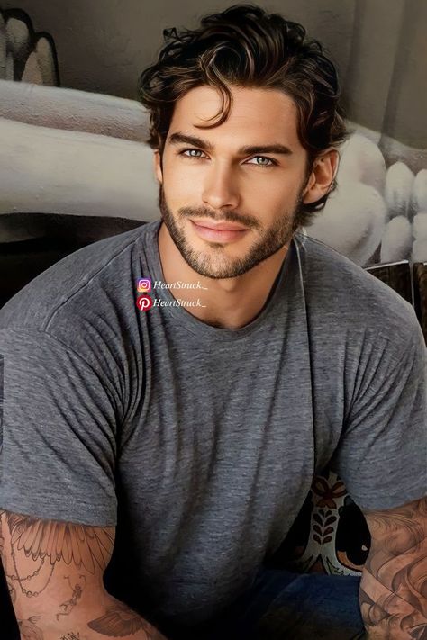 Billionaires Row, Jeff Seid, Moustaches Men, Greek Men, Spanish Men, Beard Hairstyle, Character Inspiration Male, Corte De Cabelo Masculino, Smallville