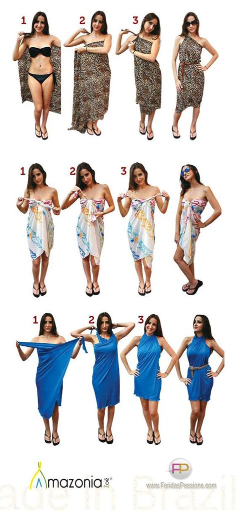 #BeachSarong   how to tie a sarong skirt  how to wear sarong female  how to tie a sarong with a ring  how to tie a sarong with a buckle  how to tie a sarong into a shirt Sarong, Bathing Suit, Brazil, A Woman