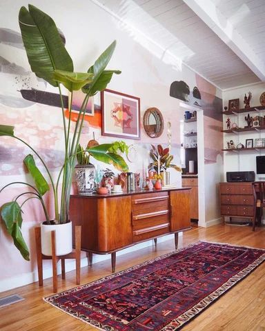 Eclectic Interior Style, Boho Bungalow, Maximalism, Diy Interior, Eclectic Interior, Decoration Inspiration, Apartment Inspiration, Boho Living Room, Living Room Inspo