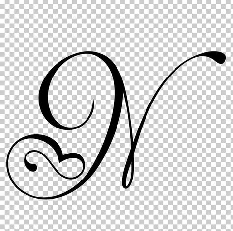 N Cursive Letter, N Tatoos, N Letter Tattoo Design, N Alphabet Design, N In Cursive, N Design Letter, N In Calligraphy, Letter N Tattoo Ideas, N Signature Ideas