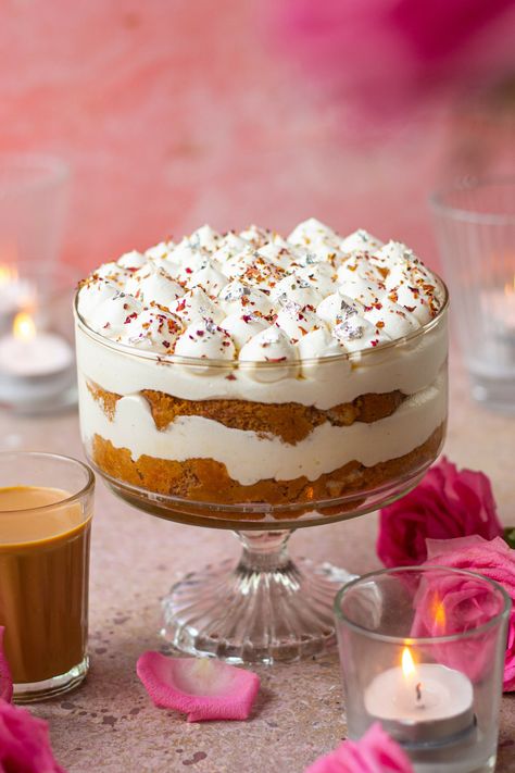 Chai Tea Tiramisu, Chai Pastries, Chai Tiramisu, Chai Desserts, Indian Masala Chai, Bake With Shivesh, Chai Recipes, Chai Cake, Mascarpone Filling