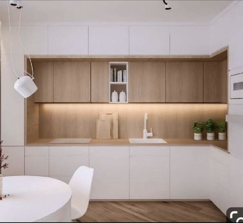 Minimal Kitchen Design, Interior Design Minimalist, Kabinet Dapur, Modern Kitchen Interiors, Kitchen Design Modern Small, Kitchen Interior Design Decor, Modern Kitchen Design Open Concept, Kitchen Interior Design Modern, 아파트 인테리어