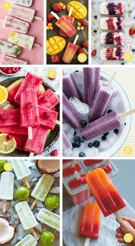 Healthy Popsicle Recipes For Kids, Popsicle Recipes For Kids, Popsicle Recipe For Kids, Homemade Ice Pops, Healthy Popsicle Recipes, Healthy Popsicles, Homemade Popsicles, Cook Healthy, Healthy Summer Recipes