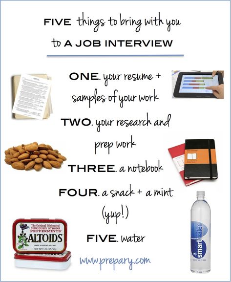 What to bring with you to a job interview Interview Help, Interview Advice, Job Help, Job Seeking, Job Search Tips, Job Interview Tips, Image Description, Interview Tips, Business Infographic