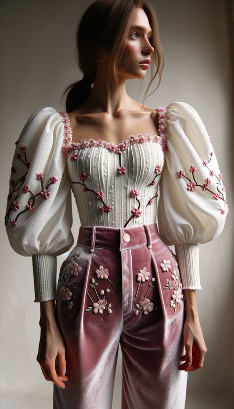 2720b950-ac1e-4b09-aa55-ff575dcd09c3-2 ‣ Sincere Whisper Gaun Koktail, Cherry Blossom Dress, Corset Fashion, Fashion Sketches Dresses, Mode Casual, Ținută Casual, Edgy Outfits, Mode Vintage, Casual Style Outfits