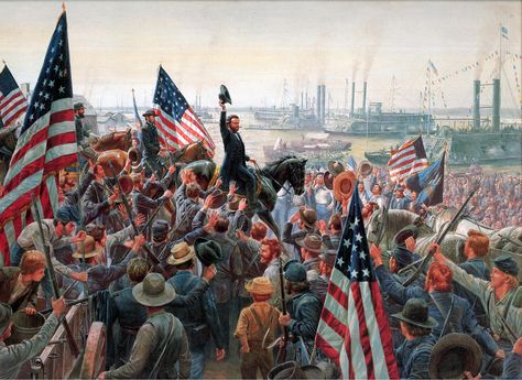 To Preserve the Union: 6 Advantages That Helped the North Win the Civil War Gettysburg Address, Union Army, Us History, Military Art, Abraham Lincoln, Palermo, A Group, American History, Mississippi