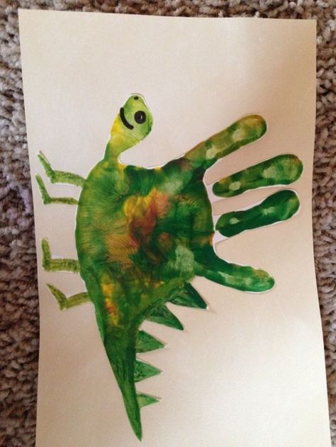 handprint dinosaurs - Google Search -  handprint dinosaurs – Google Search Handprint Dinosaur, Footprint Crafts, Dinosaur Crafts, Footprint Art, Handprint Crafts, Daycare Crafts, Handprint Art, Toddler Art, Childrens Crafts