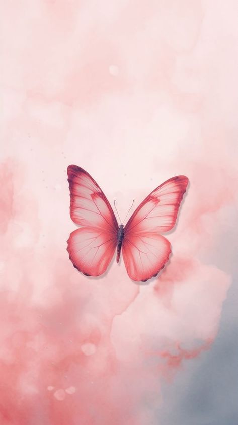 Pink watercolor wallpaper butterfly outdoors insect. | free image by rawpixel.com / Boom Pink Watercolor Wallpaper, Wallpaper Butterfly, Abstract Aesthetic, Wings Art, Watercolor Wallpaper, Apple Watch Faces, Wildlife Animals, Pink Watercolor, Download Free Images