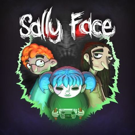 Sally Face Game, Face Icon, Sally Face, Dibujos Cute, Phone Themes, Indie Games, Face Cover, Art Sketchbook, Halloween Fun