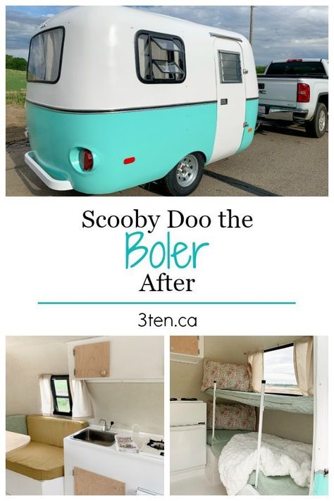 Boler Trailer Interiors, Trillium Camper, Trillium Trailer, Scamp Trailer, Boler Trailer, Retro Trailers, Small Camping Trailer, Travel Camper, Camper Trailer Remodel