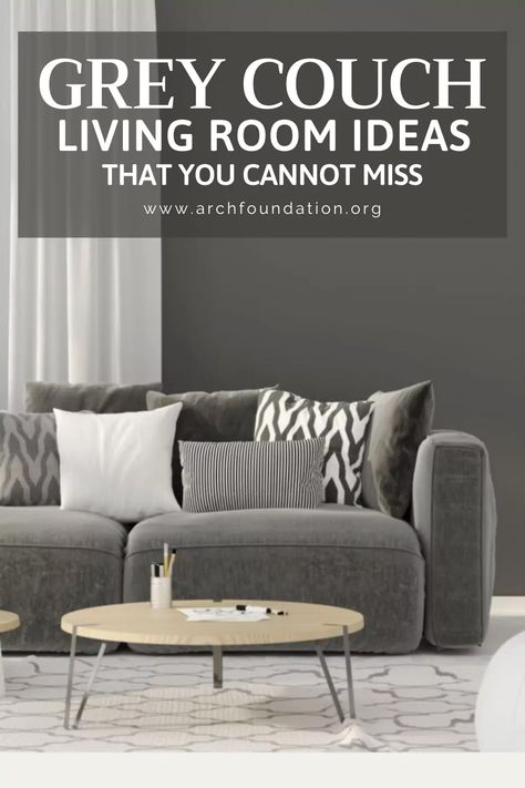 40+ Grey Couch Living Room Ideas That You Cannot Miss 2024 Light Grey Couch Living Room Ideas, Light Gray Couch Living Room Ideas, Grey Couch Living Room Ideas, Grey Couch Decor, Colorful Ottoman, Light Gray Couch, Couch Living Room Ideas, Gray Couch, Grey Sofa Living Room