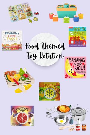 Toy Rotation, Preschool Learning Toys, Fun With Food, Play Based Learning Activities, Toy Shelves, Food Baking, Parenting Resources, Toddler Development, Kids Products