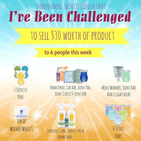 Scentsy Challenge Ideas 2023, Scentsy Challenge Ideas, Scentsy Challenge, Challenges Ideas, Scentsy Pictures, Scentsy Consultant Business, Scentsy Flyers, Scentsy Marketing, Scentsy Ideas