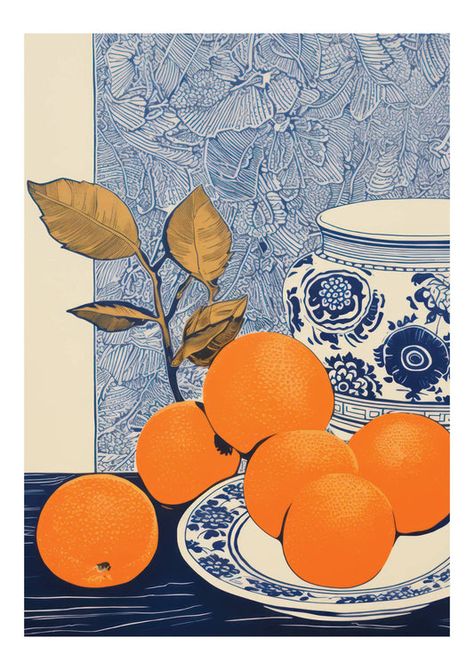 New Eclectic Art Prints – Skudaboo Oranges Poster, Eclectic Art Prints, Oranges Art, College Wall Art, Japan Wall Art, Urban Wall Art, Travel Art Print, Eclectic Wall Art, Orange Wall Art