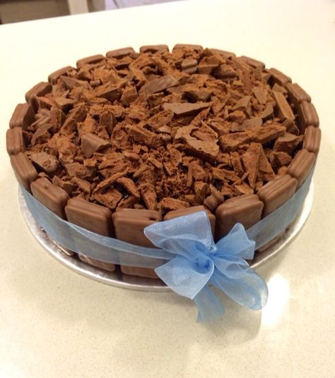 Timtam Cake, Kitkat Cake, Mums Birthday, Tim Tam, Celebration Cake, Mum Birthday, Kit Kat, Celebration Cakes, Birthday Cakes