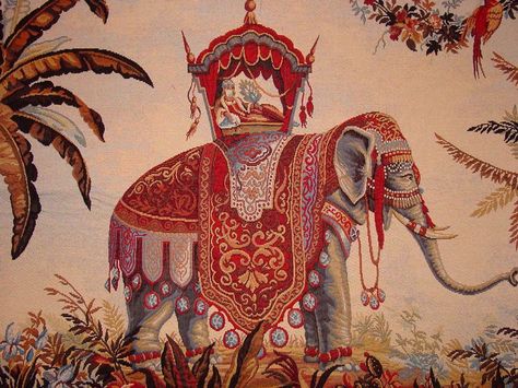 Indian Elephant Art, Mughal Art Paintings, Elephant Illustration, Animal Portraits Art, Lord Ganesha Paintings, Ganesha Painting, Indian Elephant, Indian Folk Art, Indian Paintings