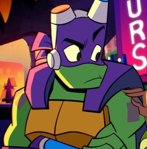 Rottmnt Donnie, Teenage Mutant, On Twitter, Purple, Twitter