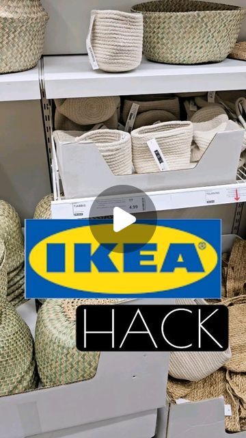 Ikea Organisation, Ikea Hacks Ideas, Ikea Basket, Ikea Organization Hacks, Ikea Craft Room, Room Maker, Ikea Crafts, Ikea Kallax Hack, Hacks Ikea