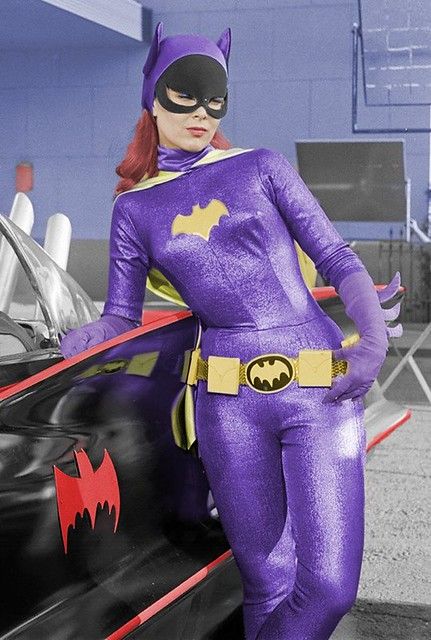 COLORIZED | Yvonne | Flickr Batgirl Pictures, Batgirl Art, Dc Batgirl, Batgirl Cosplay, James Gordon, Batman Tv Show, Yvonne Craig, Batman And Batgirl, Bat Girl