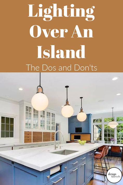 Lighting Over An Island In The Kitchen, Kitchen Extension Lighting Ideas, Kitchen Island Lighting High Ceiling, Lights For Over Island In Kitchen, Kitchen Island Lighting Position, How Many Pendant Lights Over 12 Ft Island, Chandelier For Island Kitchen, Navy Kitchen Island Lighting, Kitchen Lighting Fixtures Over Island Rectangular Chandelier