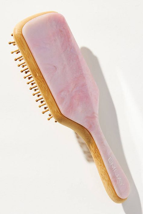 Pretty Hair Brush, Emijay Hair Brush, Emi Jay Hair Brush, Emi Jay Brush, Pretty Hairbrush, Cute Hair Brush, Website Aesthetic, Bamboo Hair Brush, Emi Jay