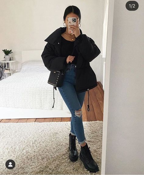 Winter Date Outfits, Trendy Fall Outfits, Causual Outfits, Mode Inspo, Casual Winter Outfits, Fashion Mode, Girly Outfits, Teen Fashion Outfits, Winter Fashion Outfits