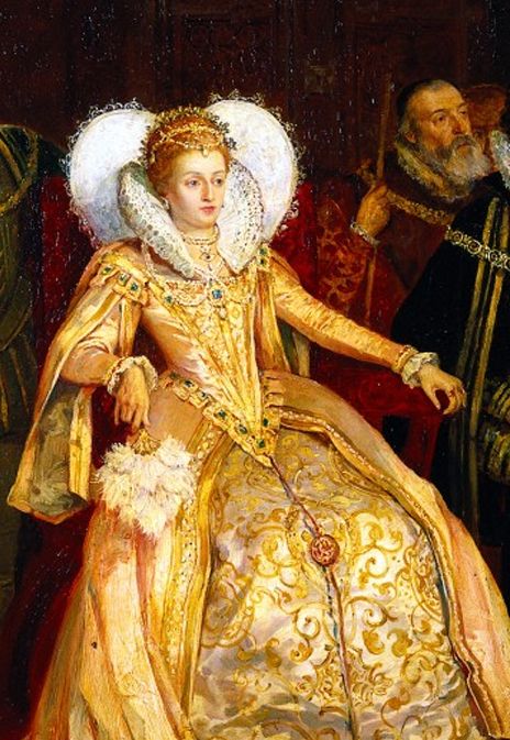 Queen Elizabeth I Elizabeth Queen Of England, Elizabethan Fashion, Elizabethan Era, Tudor Dynasty, Tudor Era, King Henry Viii, Tudor History, White Makeup, English History