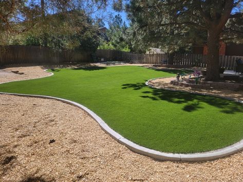 Artificial Turf vs Hardscaping | US Artificial Grass Artificial Grass Landscape, Natural Lawn, Grass Landscape, Fake Grass, Grasses Landscaping, Artificial Turf, Water Can, Landscape Trees, World Of Sports