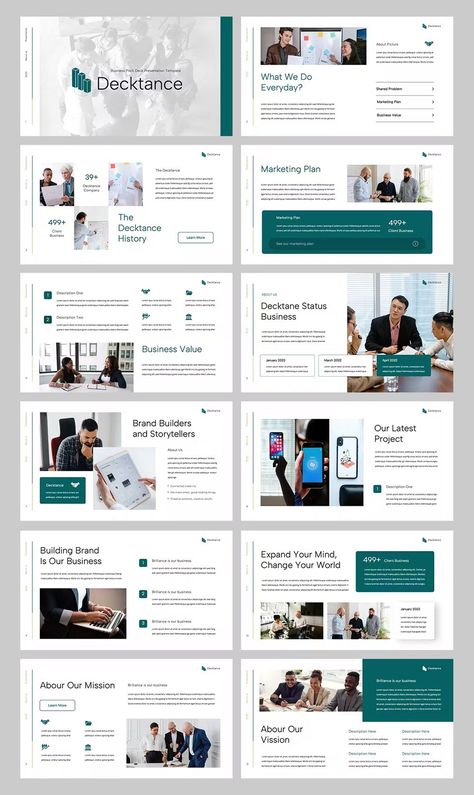 Business Pitch Deck PowerPoint Template Business Deck Design, Ppt Business Template, Corporate Slides, Slide Deck Design, Pitch Deck Design, Sales Deck, Business Pitch Deck, Pitch Presentation, Pitch Deck Template