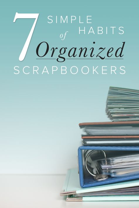 Why is it that some folks seem to have it all together? Their workspaces are inspiring and tidy, adorned with motivational art prints. You might be surpris Project Life Organization, Visual Clutter, 1000 Lifehacks, Bridal Shower Scrapbook, Scrapbook Studio, Paper Bag Scrapbook, Motivational Art Prints, Scrapbook Storage, Scrapbook Organization