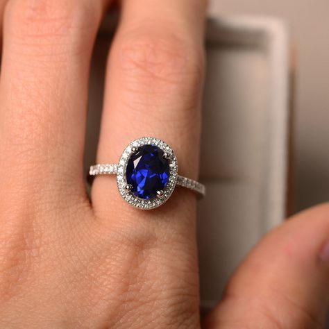 Faster shipping. Better service,Amazon,Tiktok,AliExpress,Shein Oval Sapphire Ring, Blue Engagement Ring, Ring Sapphire, Sapphire Engagement Ring Blue, Sapphire Diamond Ring, Ring Oval, White Gold Engagement, White Gold Engagement Rings, September Birthstone