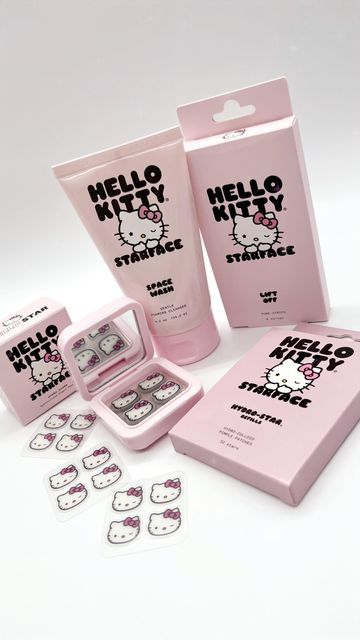 Hello Kitty Star Face, Hello Kitty Stuff To Buy On Amazon, Cute Stuff To Buy On Amazon, My Wishlist Ideas, Hello Kitty Skin Care, Christmas Wishlist Items, Hello Kitty Cosas, Birthday List Ideas, Random Things To Buy