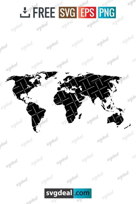 Free SVG Files World Map Svg Free, Travel Svg Free, Free Svg Files, Personal Project, Start Now, File Free, Svg Free Files, World Traveler, Cricut Svg